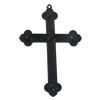 Electrophoresis Pendant. Fashion Zinc Alloy Jewelry Findings. Cross 80x52mm. Sold by Bag 