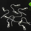 Earring Hook, Iron Lead-free, 19mmx18mm, hole: 2mm Sold by bag