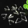 Prong Pendant Bails, Iron, Lead-free, 12x4.5mm with loop, Sold by bag