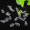 Iron Chain Tabs, 6.5mmx4mm, hole: 2mm Sold by bag