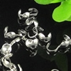 Bead Tips, Iron Lead-Free, 9mmx3mm hole: 1.5mm, Sold by Bag