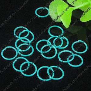 Iron Jumprings  Ni-free & Pb-free  Close  1x15mm  Sold by KG