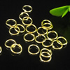 Iron Jumprings Pb-free close but unsoldered, 8x1.0mm Sold by KG