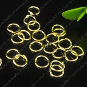 Iron Jumprings Pb-free close but unsoldered, 10x1.2mm Sold by KG