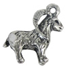 Pendant. Fashion Zinc Alloy Jewelry Findings. Animal 20x15mm，Sold by Bag 
