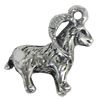 Pendant. Fashion Zinc Alloy Jewelry Findings. Animal 20x15mm，Sold by Bag 