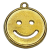 Pendant. Fashion Zinc Alloy Jewelry Findings. Flat Round 23x20mm，Sold by Bag 