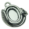 Zinc Alloy Cabochon Settings. Fashion Jewelry Findings.  25x30mm Inner dia：9.5x14mm. Sold by Bag