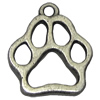Pendant. Fashion Zinc Alloy Jewelry Findings. 19.5x17mm，Sold by Bag 
