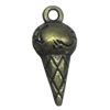 Pendant. Fashion Zinc Alloy Jewelry Findings. 18x8mm，Sold by Bag
