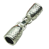 Clasps. Fashion Zinc Alloy Jewelry Findings. 9x38mm. Hole:6.5mm. Sold by Bag