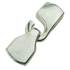 Clasps. Fashion Zinc Alloy Jewelry Findings.14x40mm. Hole:9.5x2mm. Sold by Bag

