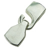 Clasps. Fashion Zinc Alloy Jewelry Findings.14x40mm. Hole:9.5x2mm. Sold by Bag