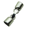 Clasps. Fashion Zinc Alloy Jewelry Findings. 7x28mm. Hole:6.5mm. Sold by Bag