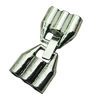 Clasps. Fashion Zinc Alloy Jewelry Findings. 14x28mm. Hole:2.5mm. Sold by Bag
