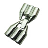 Clasps. Fashion Zinc Alloy Jewelry Findings. 14x28mm. Hole:2.5mm. Sold by Bag