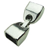Clasps. Fashion Zinc Alloy Jewelry Findings. 13x33mm. Hole:10x7mm. Sold by Bag

