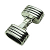 Clasps. Fashion Zinc Alloy Jewelry Findings. 15x26mm. Hole:12x7mm. Sold by Bag
