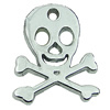 Zinc alloy Pendant, Fashion jewelry findings, Many colors for choice, Skeleton 18x23mm, Sold By PC

