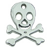 Zinc alloy Pendant, Fashion jewelry findings, Many colors for choice, Skeleton 20x29mm, Sold By PC