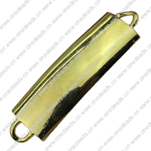 Connector. Fashion Zinc Alloy Jewelry Findings. Rectangle  60x15mm. Sold by PC