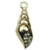 Crystal Zinc alloy Pendant, Fashion jewelry findings, Many colors for choice, 10x30mm, Sold By PC