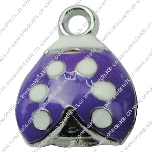 Zinc Alloy Enamel Pendant. Fashion Jewelry Findings. 14x18mm. Sold by PC