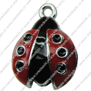 Zinc Alloy Enamel Pendant. Fashion Jewelry Findings. 13x19mm. Sold by PC