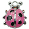 Zinc Alloy Enamel Pendant. Fashion Jewelry Findings. 16x21mm. Sold by PC