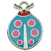 Zinc Alloy Enamel Pendant. Fashion Jewelry Findings. 16x23mm. Sold by PC