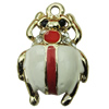 Zinc Alloy Enamel Pendant. Fashion Jewelry Findings. 19x29mm. Sold by PC