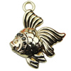 Crystal Zinc alloy Pendant, Fashion jewelry findings, Many colors for choice,animal 29x23x8mm, Sold By PC