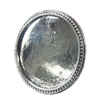 Finger ring Settings, zinc alloy setting with copper ring, Inner dia:39.3mm, Adjustable, Sold by PC