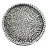 Zinc Alloy Brooch Settings, inner dia:18.4mm, Sold by PC
