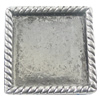 Zinc Alloy Brooch Settings, inner dia:18.5mm, Sold by PC

