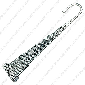 Bookmark, Fashion Zinc Alloy Jewelry Findings,many colors for choice, 130x28mm, Sold by PC