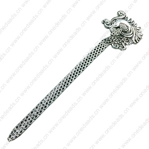 Bookmark, Fashion Zinc Alloy Jewelry Findings,many colors for choice, 130x35mm, Sold by PC