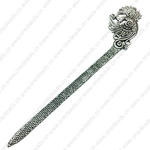 Bookmark, Fashion Zinc Alloy Jewelry Findings,many colors for choice, 135x28mm, Sold by PC