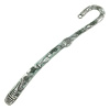 Bookmark, Fashion Zinc Alloy Jewelry Findings,many colors for choice, 125x20mm, Sold by PC
