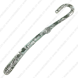 Bookmark, Fashion Zinc Alloy Jewelry Findings,many colors for choice, 125x20mm, Sold by PC