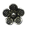 Zinc alloy Pendant, Fashion jewelry findings, Many colors for choice, Flower  9.5mm, Sold By Bag
