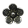 Zinc alloy Pendant, Fashion jewelry findings, Many colors for choice, Flower  9.5mm, Sold By Bag