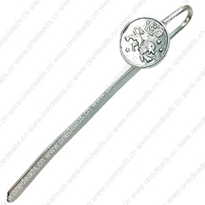 Bookmark, Fashion Zinc Alloy Jewelry Findings,many colors for choice, 150x30mm, Sold by PC