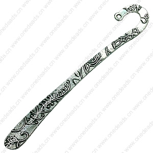 Bookmark, Fashion Zinc Alloy Jewelry Findings,many colors for choice, 125x20mm, Sold by PC