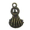 Zinc alloy Pendant, Fashion jewelry findings, Many colors for choice,  17x10mm, Sold By Bag