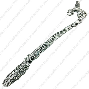 Bookmark, Fashion Zinc Alloy Jewelry Findings,many colors for choice, 130x25mm, Sold by PC