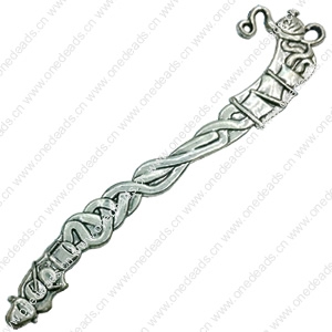 Bookmark, Fashion Zinc Alloy Jewelry Findings,many colors for choice, 125x30mm, Sold by PC