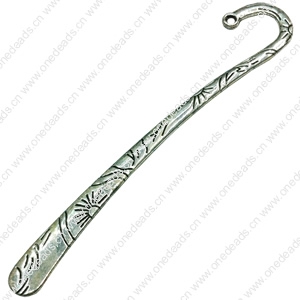 Bookmark, Fashion Zinc Alloy Jewelry Findings,many colors for choice, 130x25mm, Sold by PC