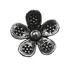 Zinc alloy Pendant, Fashion jewelry findings, Many colors for choice, Flower 14mm, Sold By Bag
