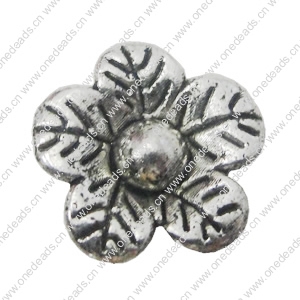 Zinc alloy Pendant, Fashion jewelry findings, Many colors for choice, Flower 12mm, Sold By Bag